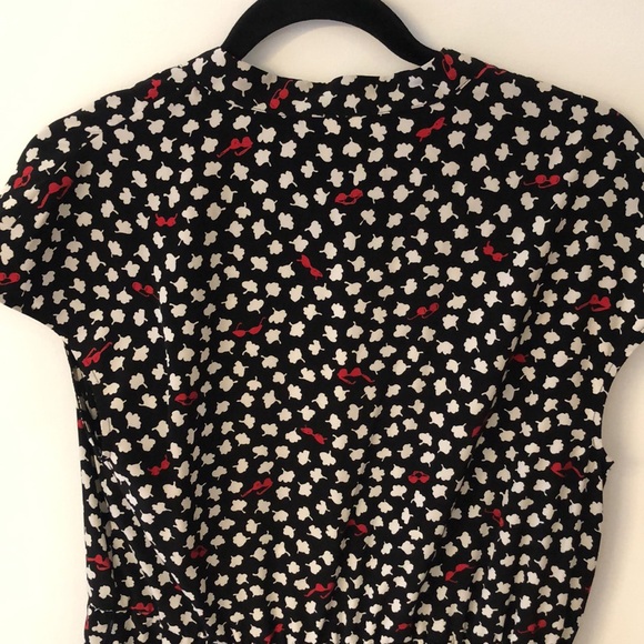 Anthropologie Maeve black patterned dress - Picture 10 of 12